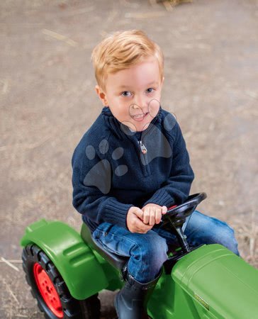 Pedálos gyermekjárművek - Pedálos traktor Fendt Dieselross BIG - 6