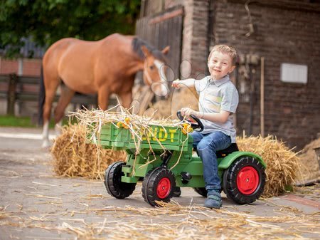 Pedálos gyermekjárművek - Pedálos traktor Fendt BIG - 4