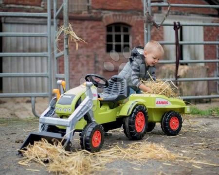 Domki zestawy - Zestaw domek Przyjaciół i traktor na pedały Friends House Life Smoby - 2