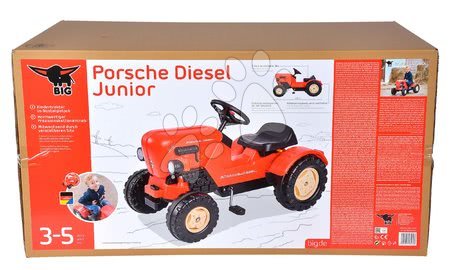 Dětská šlapací vozidla - Traktor šlapací Porsche Diesel Junior BIG - 14