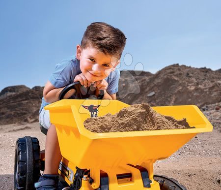 Voitures à pédales pour enfants - Tracteur avec benne basculante Jim Dumper BIG - 3