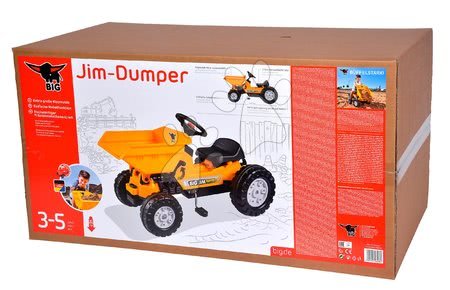 Voitures à pédales pour enfants - Tracteur avec benne basculante Jim Dumper BIG - 4