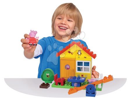 Építőjátékok BIG-Bloxx mint lego - Építőjáték Peppa Pig a kertben PlayBIG Bloxx BIG  - 4