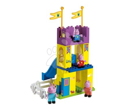 Jucării de construit BIG-Bloxx ca și lego - Joc de construit Peppa Pig în parcul de distracţii PlayBIG - 1