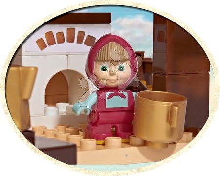 Építőjátékok BIG-Bloxx mint lego - Építőjáték Mása és a medve Medvehajó PlayBIG Bloxx BIG  - 5