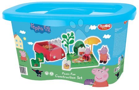 Építőjátékok BIG-Bloxx mint lego - Építőjáték Peppa Pig Piknik PlayBIG Bloxx BIG - 2