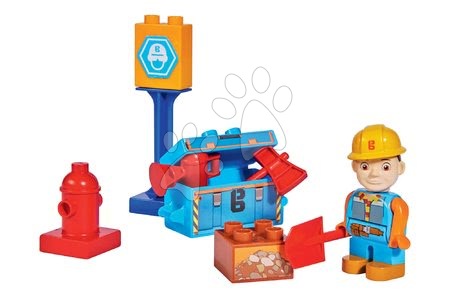 Stavebnice BIG-Bloxx jako lego - Set 3 stavebnic Bořek Stavitel na staveništi PlayBIG - 3