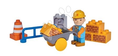 Stavebnice BIG-Bloxx jako lego - Set 3 stavebnic Bořek Stavitel na staveništi PlayBIG - 4