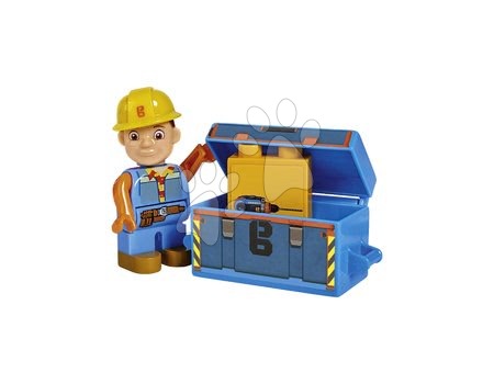 Stavebnice BIG-Bloxx jako lego - Stavebnice Kufřík s pracovním nářadím v dílně Bob the Builder PlayBIG BLOXX - 2