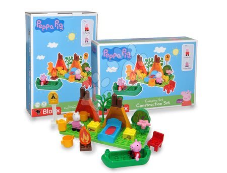 Giochi di costruzioni come LEGO - Gioco di costruzioni  Peppa Pig Camping set PlayBIG Bloxx BIG - 2