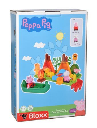 Giochi di costruzioni come LEGO - Gioco di costruzioni  Peppa Pig Camping set PlayBIG Bloxx BIG - 4