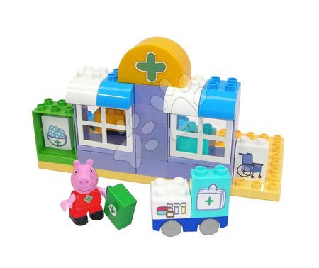 Stavebnice BIG-Bloxx jako lego - Stavebnice Peppa Pig Lékařský kufřík PlayBIG Bloxx BIG - 2