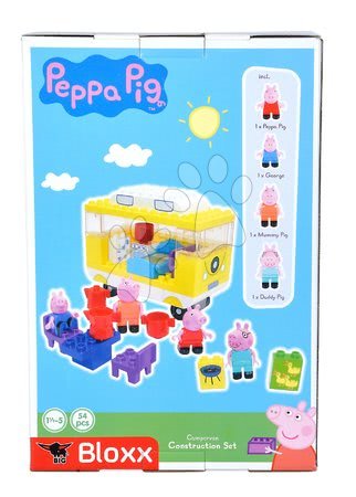 Stavebnice BIG-Bloxx jako lego - Stavebnice Peppa Pig Camper PlayBIG Bloxx BIG - 8