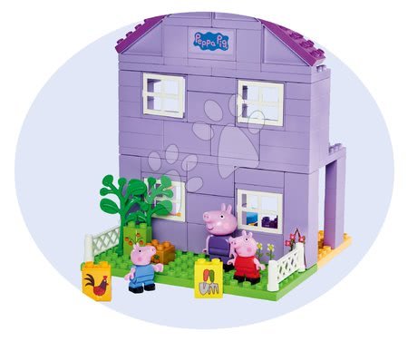 Giochi di costruzioni come LEGO - Gioco di costruzioni  Peppa Pig Grandparents House PlayBIG Bloxx - 2