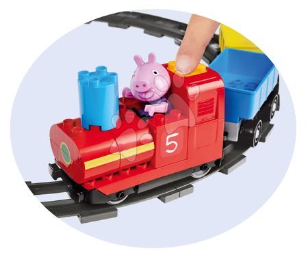 Építőjátékok BIG-Bloxx mint lego - Épitőjáték Peppa Pig Train Fun PlayBIG Bloxx - 2