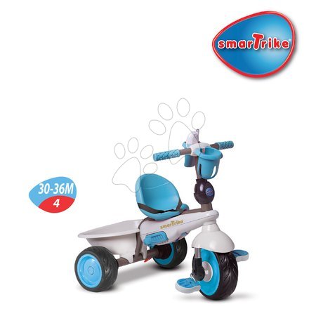 Tříkolky od 10 měsíců - Tříkolka DREAM Team Blue 4v1 smarTrike - 4