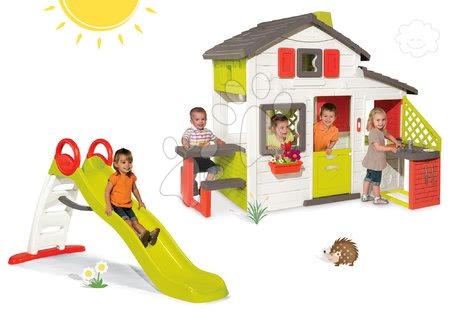 Playhouses with slide - Smoby Friends Playhouse Set - 38