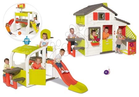 Playhouses with multi-activity center - Friends' House Playset with Kitchen Smoby - 33