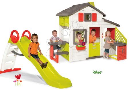 Playhouses with slide - Smoby Friends Playhouse Set - 33