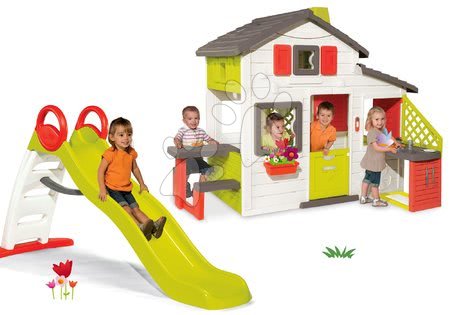 Playhouses with slide - Smoby Friends Playhouse Set - 39