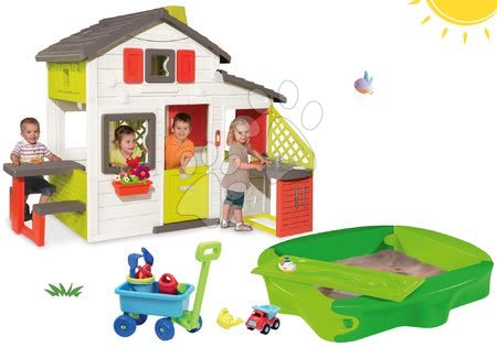 Case per bambini con sabbiera - Set casetta Friends Smoby - 24