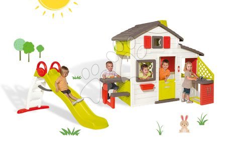 Playhouses with slide - Smoby Friends Playhouse Set - 35