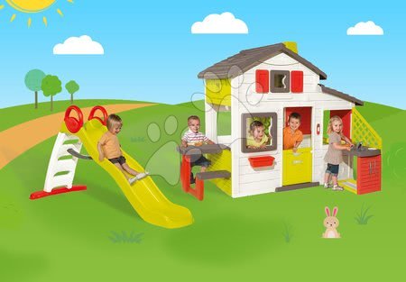 Playhouses with slide - Smoby Friends Playhouse Set - 37