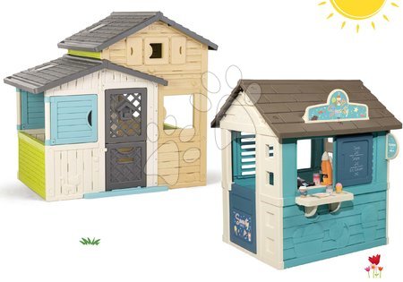 Case set - Set Casetta degli Amici in colori eleganti Friends House Evo Playhouse Smoby - 38