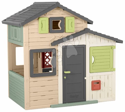 Playhouses | Page 6 - Friends House with Full Doors and Window Friends Evo Playhouse Life Smoby