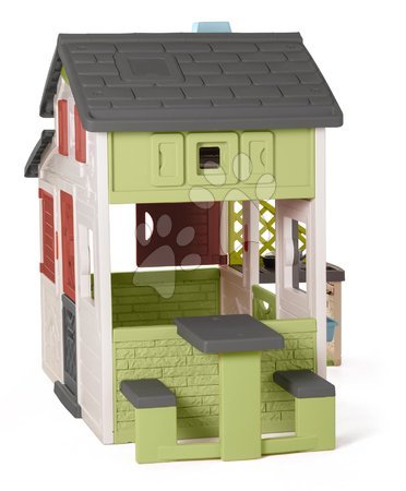 Cabanes avec balançoire - Maison avec cuisine et jardin Friends House Life Smoby - 7