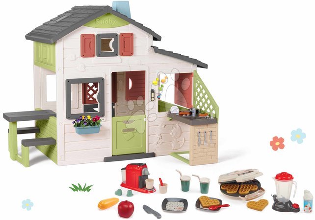 3 - 6 years - Friends of Smoby Play House Set