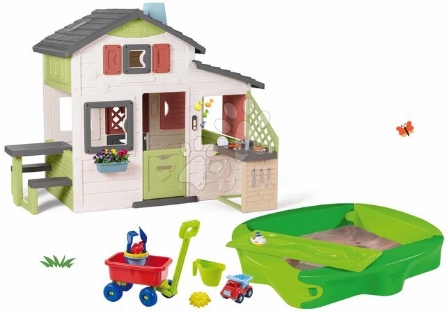 3 - 6 years - Friends' House Set Smoby