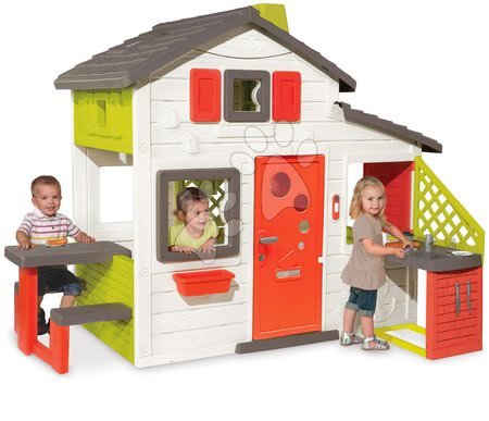 Játékok 3 - 6 éves gyerekeknek - Házikó Jóbarátok Friends House Smoby_1
