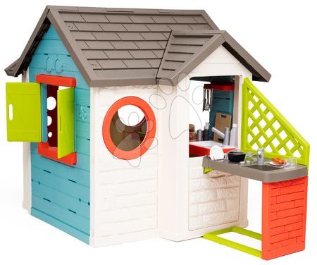 Kids' playhouses - House with a garden restaurant Chef House DeLuxe Smoby - 2