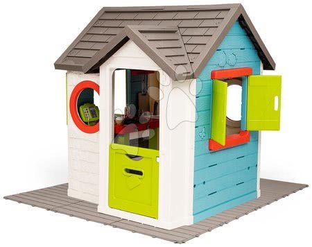 Cabanes avec toboggan pour enfants - Maison avec restaurant de jardin Chef House DeLuxe Smoby - 3