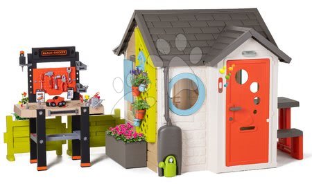Výhodné sety hračiek od výrobcu Smoby - Domček pre záhradníka Garden House Smoby