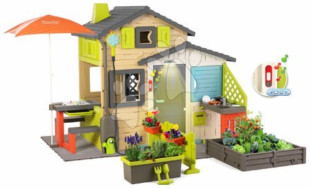 Uniquement chez nous - Maison des Amis sur le sol avec un équipement complet dans des couleurs élégantes Friends House Evo Playhouse Smoby - 5