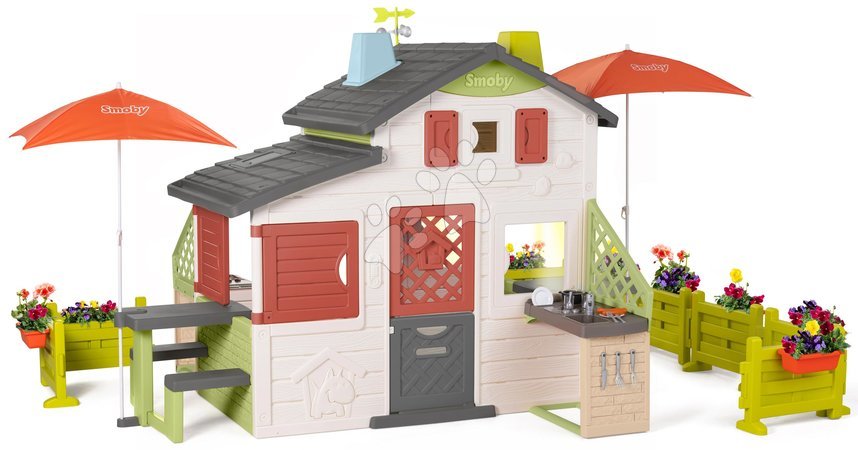 Friends House Smoby playhouses - House with two kitchens Friends House DeLuxe Life Smoby_1