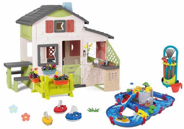 3 - 6 years - House with kitchen and garden Friends House Life Smoby