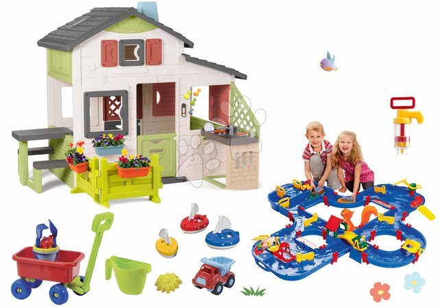 3 - 6 years - House with kitchen and garden Friends House Life Smoby