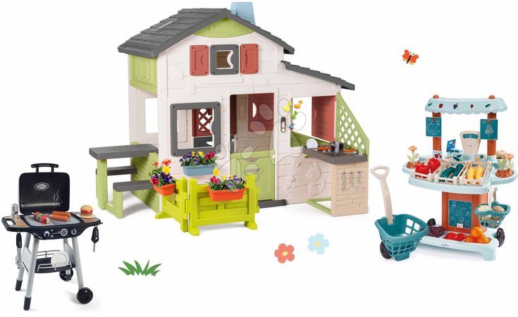  | Page 4 - House with kitchen and garden Friends House Life Smoby