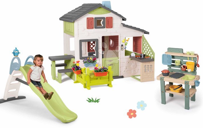 Sety - House with kitchen and garden Friends House Life Smoby