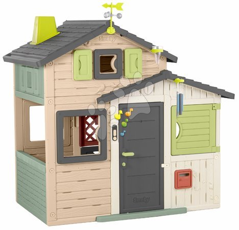  | Page 7 - Friends House with a Bell in Natural Colors Friends House Evo Playhouse Life Smoby