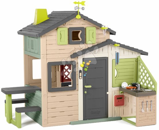  | Page 4 - Friends House with Meteorological Set Friends House Evo Playhouse Life Smoby