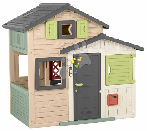  | Page 8 - Friends House with a Bell in Natural Colors Friends House Evo Playhouse Life Smoby