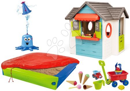 Case per bambini con sabbiera - Set casetta con ristorante da giardino Chef House DeLuxe Smoby - 53