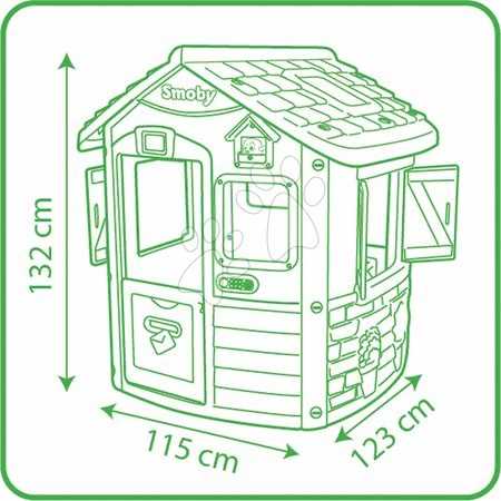 Playhouses with sandpit - House set Neo Jura Lodge Smoby - 22