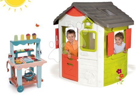 Hračky pre deti od 2 do 3 rokov - Set domček Jura Lodge Smoby