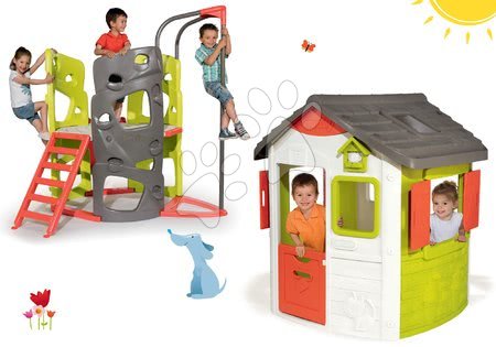 Playhouses with multi-activity center - Jura Lodge Smoby playhouse set - 33