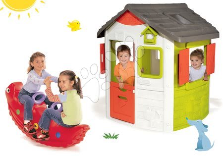 Case per bambini con altalena - Set casetta Jura Lodge Smoby - 27